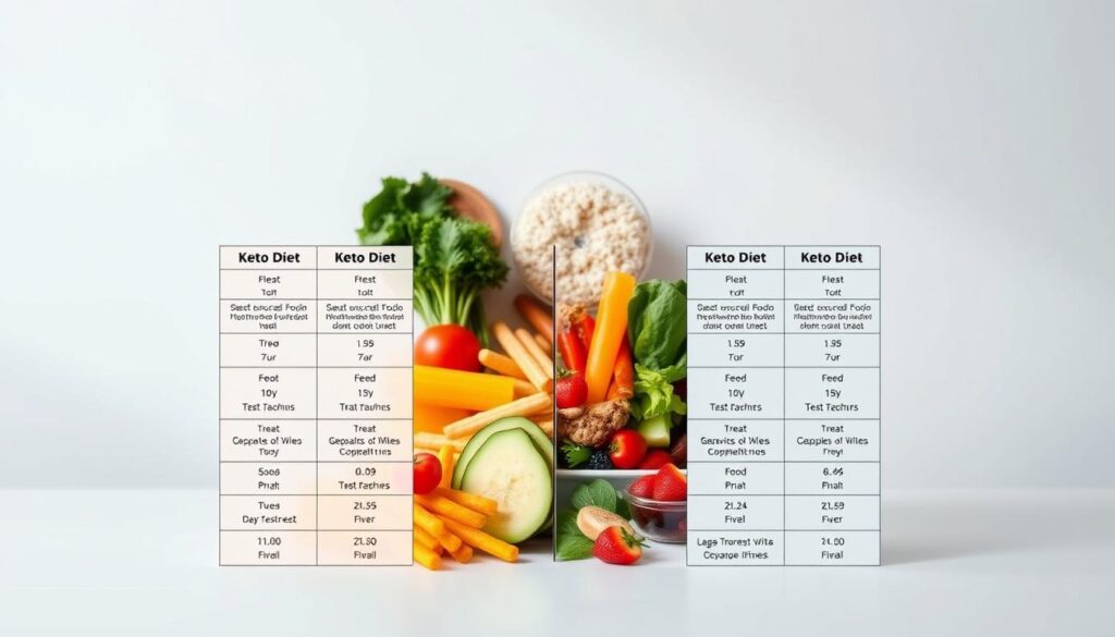 Perbandingan Diet Keto dengan Diet Lain