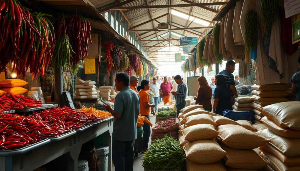 Harga Cabai dan Beras Kembali Stabil di Pasar Tradisional