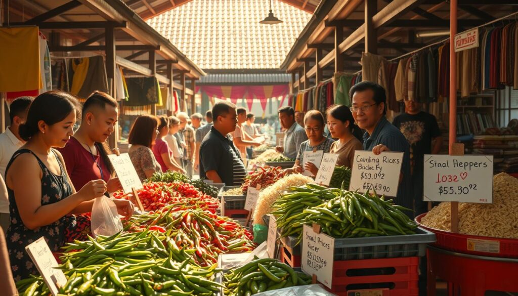Pasar Tradisional Stabil Harga