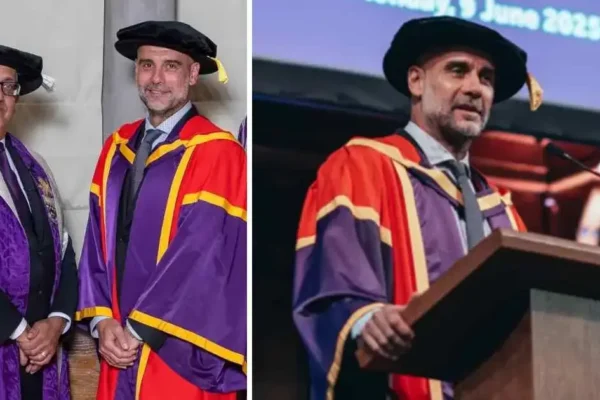 Pep Guardiola Dapat Gelar Doktor Kehormatan dari University of Manchester